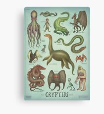 Cryptids Canvas Print
