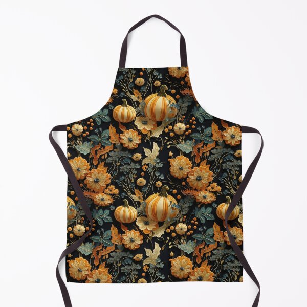 Item preview, 3D Ornate Fall Pumpkin and Flowers Pattern designed and sold by wizardsncastles.