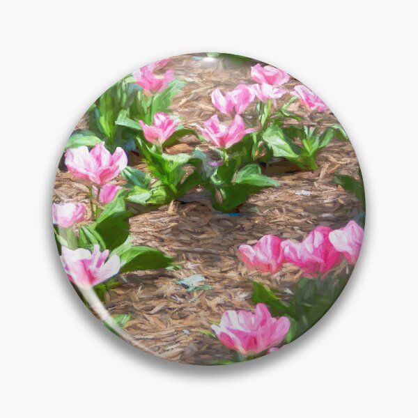 Item preview, Pink Tulips in the Park Photo Art designed and sold by Debra Martz.