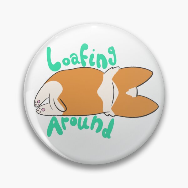 Item preview, Pembroke Corgi: Loafing Around designed and sold by CorgiBoop.