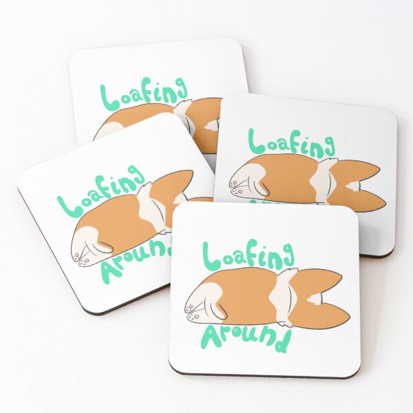 Item preview, Pembroke Corgi: Loafing Around designed and sold by CorgiBoop.