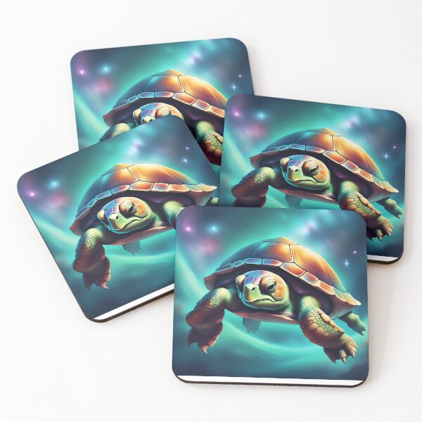 Item preview, Space Turtles  designed and sold by FunkyFusionArt.