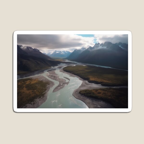 Item preview, Mountain River Valley designed and sold by SkullBornDream.
