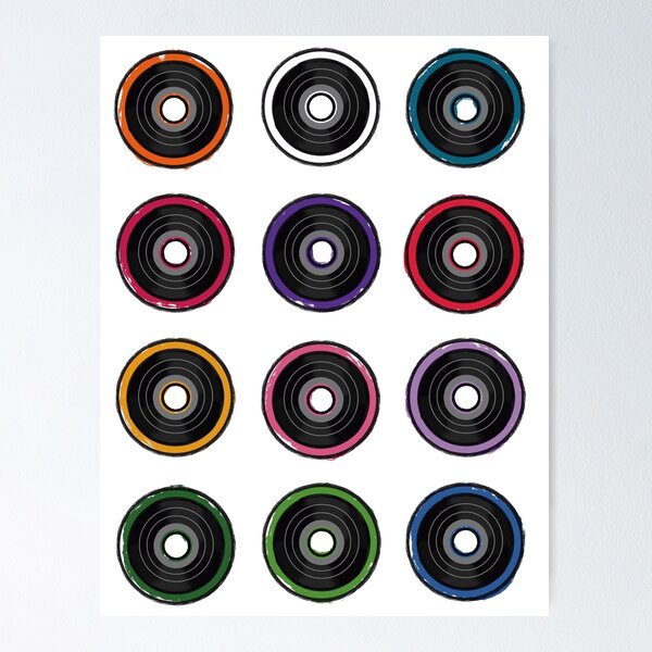 Item preview, records designed and sold by crayonsforluck.