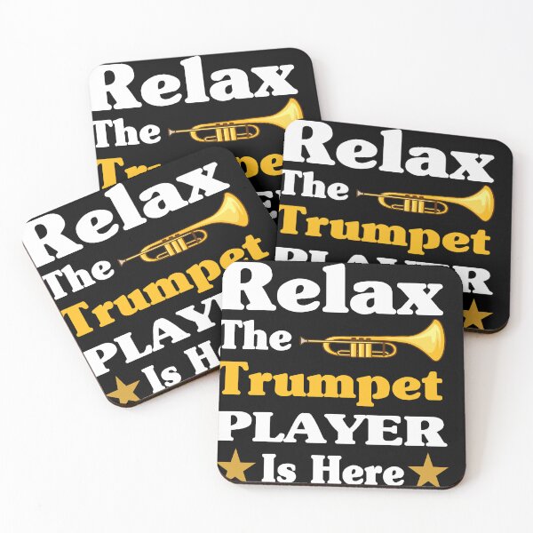 Item preview, relax the trumpet player is here designed and sold by KBM Tees ⭐⭐⭐⭐⭐.