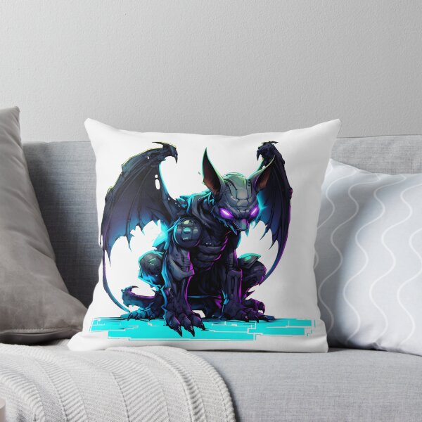 Item preview, Cyberpunk Gargoyle in Neon Colors designed and sold by SchorlCraft.