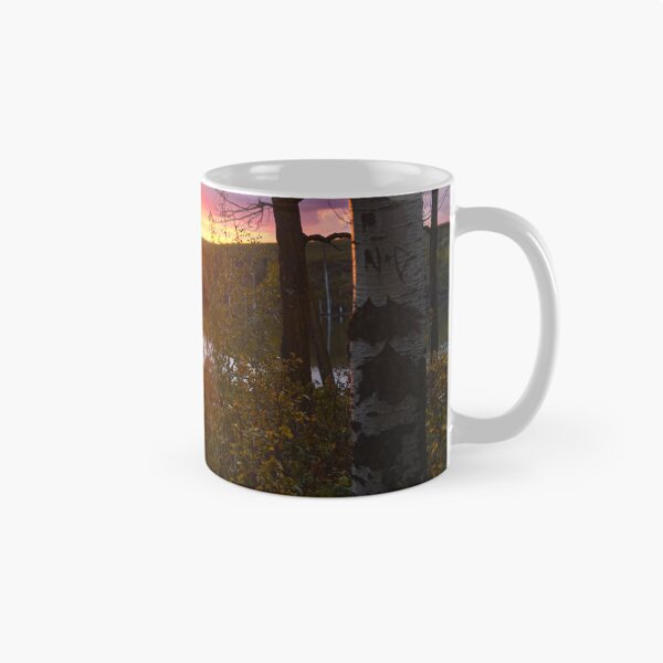 Item preview, Autumn Sunset over Aspen Lake designed and sold by Amy Mitchell.