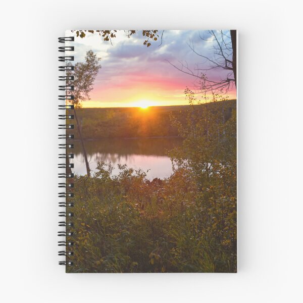 Item preview, Autumn Sunset over Aspen Lake designed and sold by Amy Mitchell.