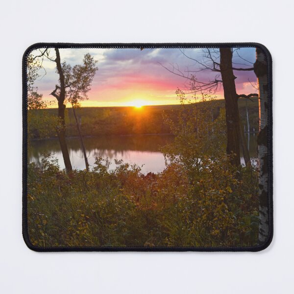 Item preview, Autumn Sunset over Aspen Lake designed and sold by Amy Mitchell.