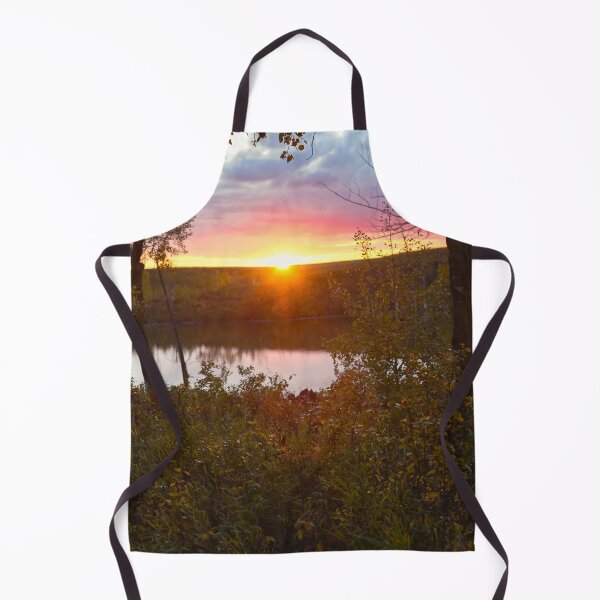 Item preview, Autumn Sunset over Aspen Lake designed and sold by Amy Mitchell.