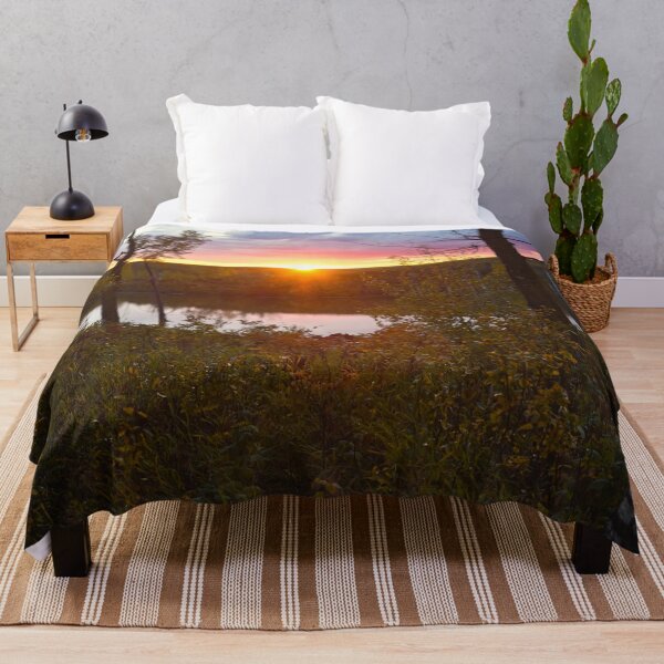 Item preview, Autumn Sunset over Aspen Lake designed and sold by Amy Mitchell.