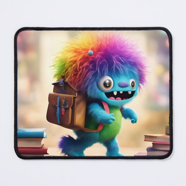 Item preview, Rainbow monster goes to school designed and sold by Zen-Hues.