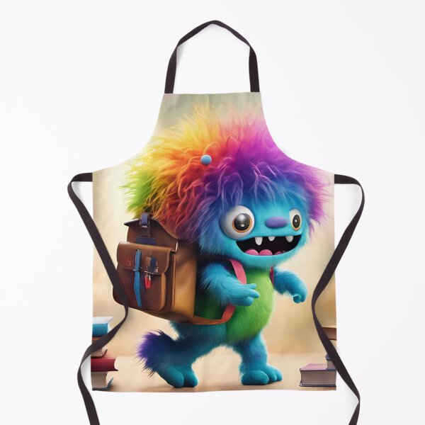 Item preview, Rainbow monster goes to school designed and sold by Zen-Hues.