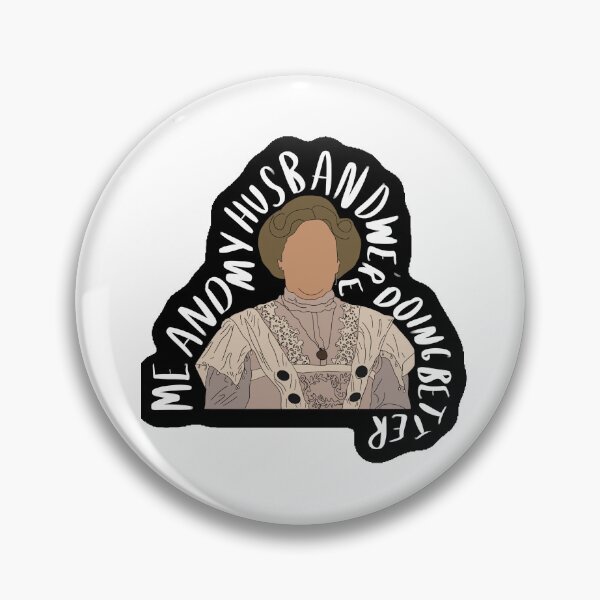 Item preview, Lady button  designed and sold by possiblyelouise.