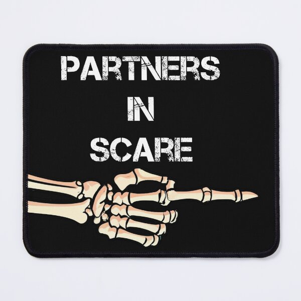 Item preview, Skeleton Funny Partners In Scare Matching Couple Halloween designed and sold by Cute & Sassy Custom Gifting Boutiques.