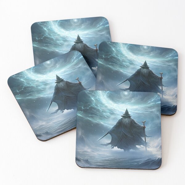 Item preview, Wave Whisperer: The Wizard's Ethereal Dance designed and sold by Newpixelland.