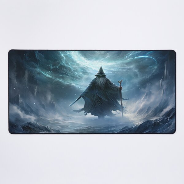 Item preview, Wave Whisperer: The Wizard's Ethereal Dance designed and sold by Newpixelland.