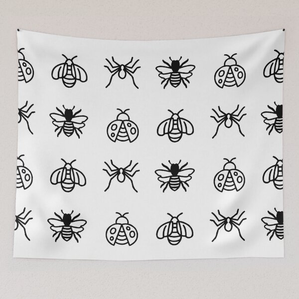 Item preview, Bug outlines designed and sold by KetiaArtWorld.