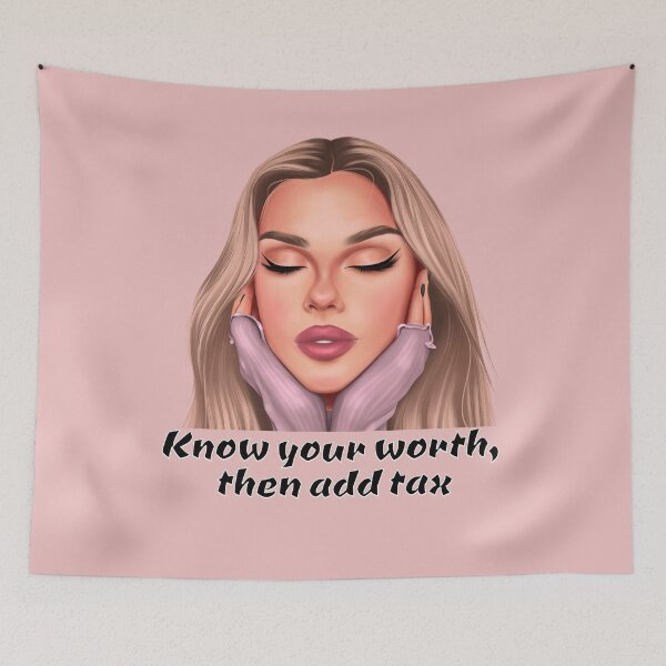 Item preview, know your worth, and, then, add tax designed and sold by YellowishStore.