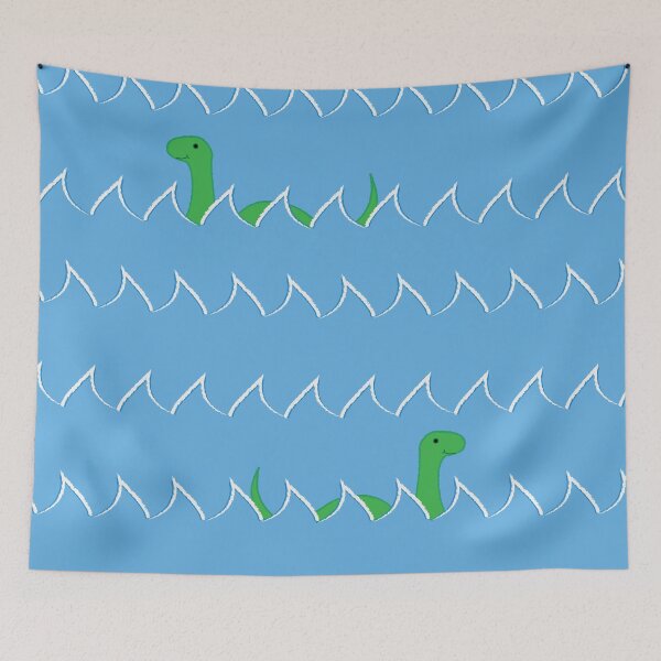 Item preview, Loch Ness Monster Swimming about designed and sold by Mitchell Smith.