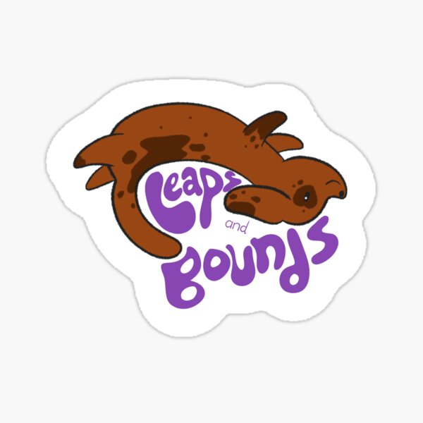 Item preview, Dachshund: Leaps and Bounds designed and sold by CorgiBoop.
