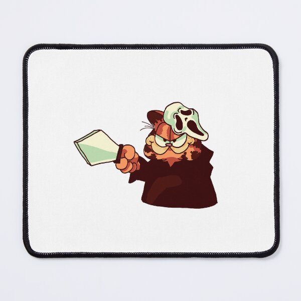 Item preview, garfield mask horror designed and sold by awful rad.