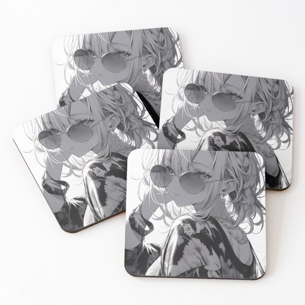 Item preview, Monochrome Anime Portrait Selfie designed and sold by Martin-Designs.