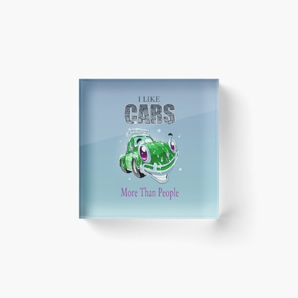 Item preview, I Like Cars More Than People designed and sold by Cristiano Reina.