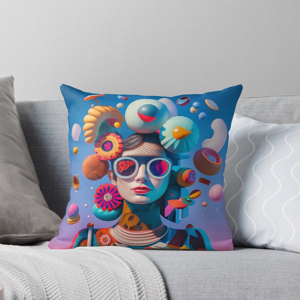 Item preview, Throw Pillow designed and sold by Rostislav1401.
