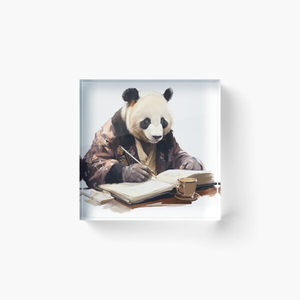 Artikelvorschau, anspruchsvoller Panda entworfen und verkauft von Etitude.