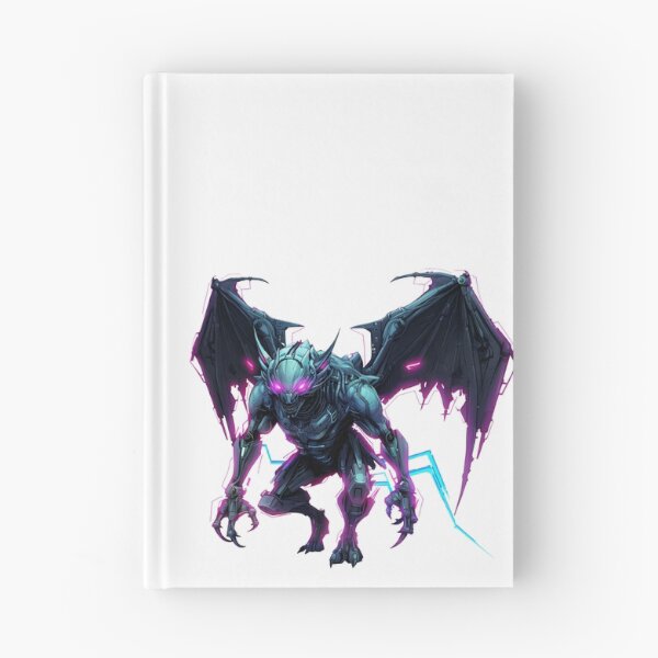 Item preview, Cyberpunk Gargoyle in Neon Colors designed and sold by SchorlCraft.