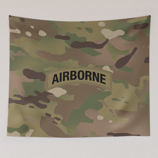 Item preview, Airborne Tab (Camouflage) designed and sold by Jared Davies.