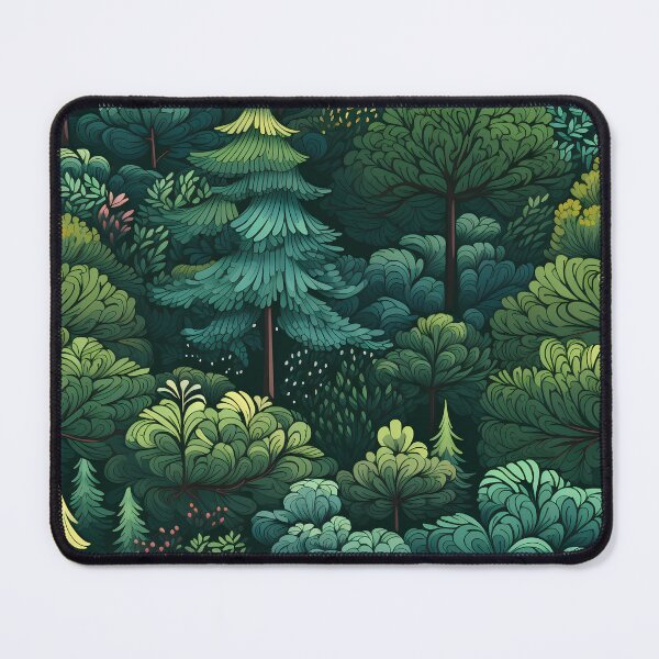 Item preview, forest art seamless designed and sold by Ttthunder123.
