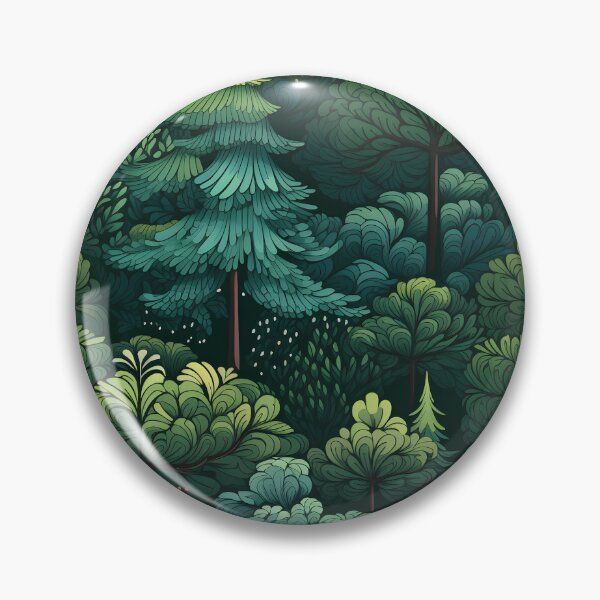 Item preview, forest art seamless designed and sold by Ttthunder123.