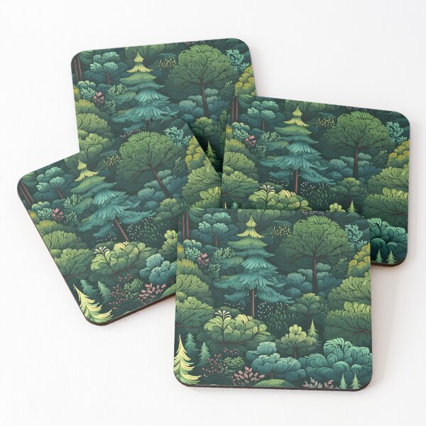 Item preview, forest art seamless designed and sold by Ttthunder123.