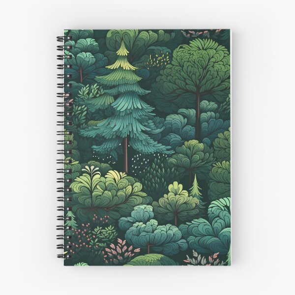 Item preview, forest art seamless designed and sold by Ttthunder123.