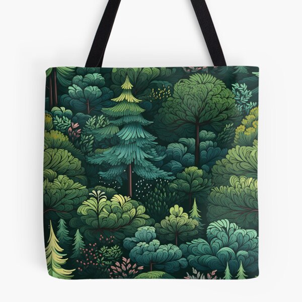 Item preview, forest art seamless designed and sold by Ttthunder123.