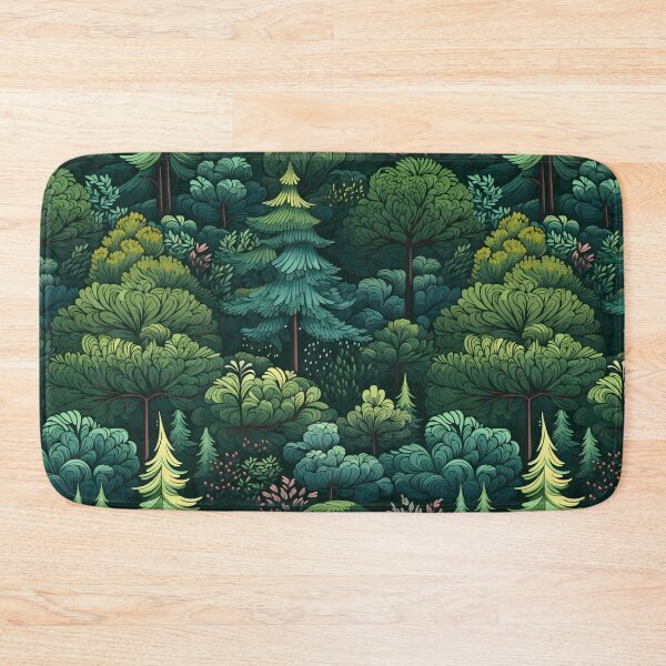 Item preview, forest art seamless designed and sold by Ttthunder123.