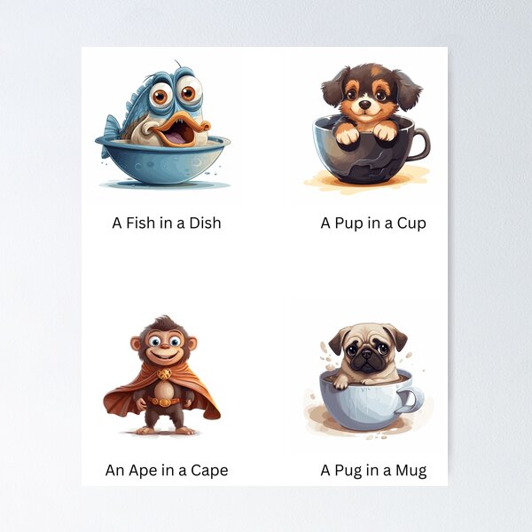 Item preview, Rhyming Words Stickers pack designed and sold by Ellimade.