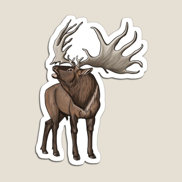 Item preview, Giant deer Megaloceros designed and sold by pearplane.