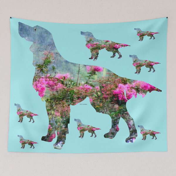 Item preview, Rainy Day Crepe Myrtle Dog designed and sold by kristalcurt.