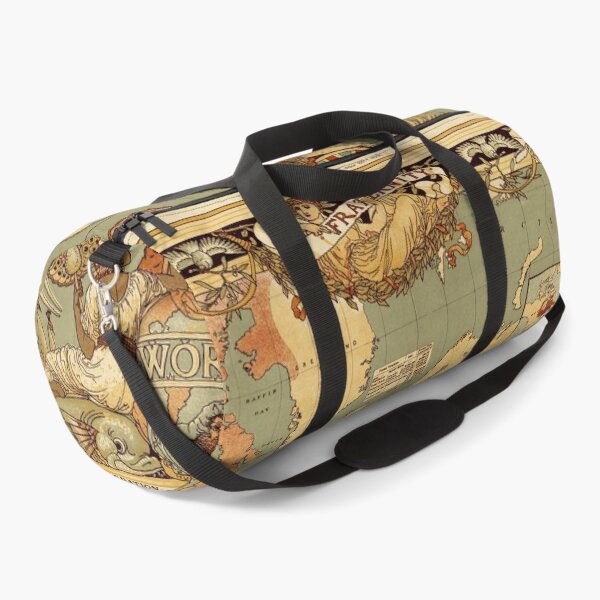 Item preview, Antique Map of the World Vintage designed and sold by antiqueart.