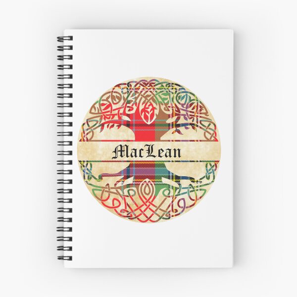 Item preview, MacLean Tree of Life Clan Scottish Surname tartan designed and sold by BagTown Clans.