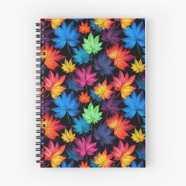 Item preview, Multicoloured maple leafs designed and sold by Trendy-Artistry.