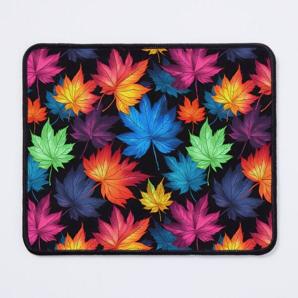 Item preview, Multicoloured maple leafs designed and sold by Trendy-Artistry.
