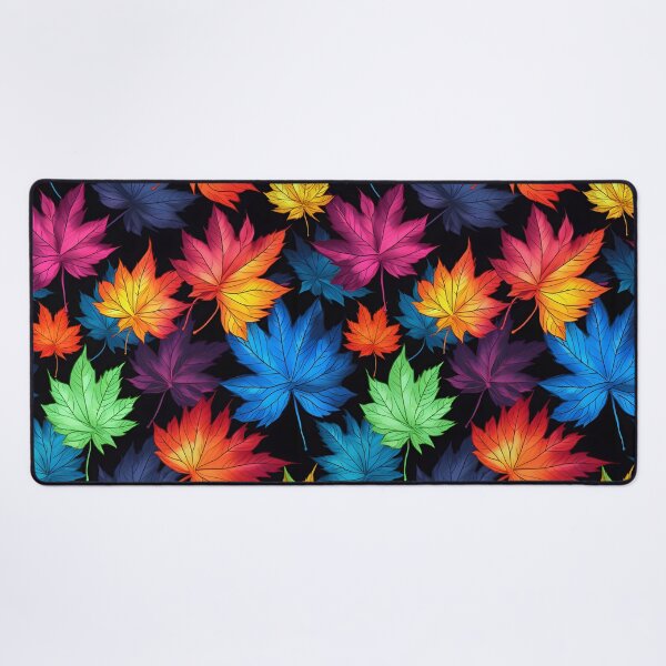 Item preview, Multicoloured maple leafs designed and sold by Trendy-Artistry.