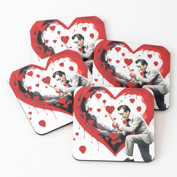 Item preview, Painted heart designed and sold by VECTORVAULT_.