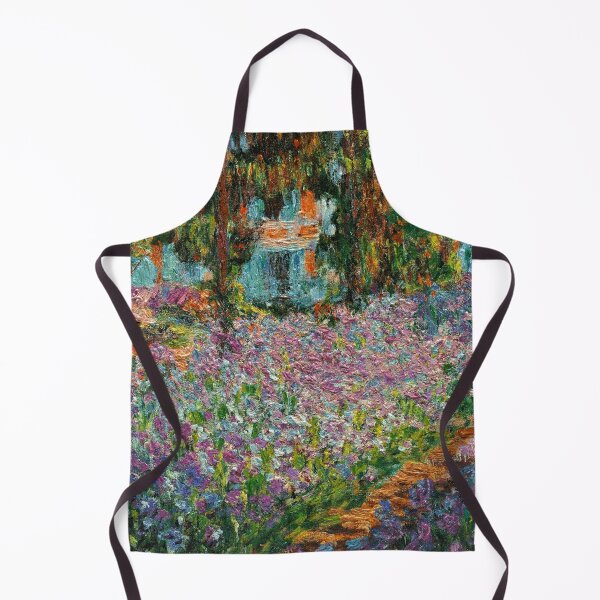 Item preview, Irises In Monet's Garden At Giverny by Claude Monet designed and sold by antiqueart.