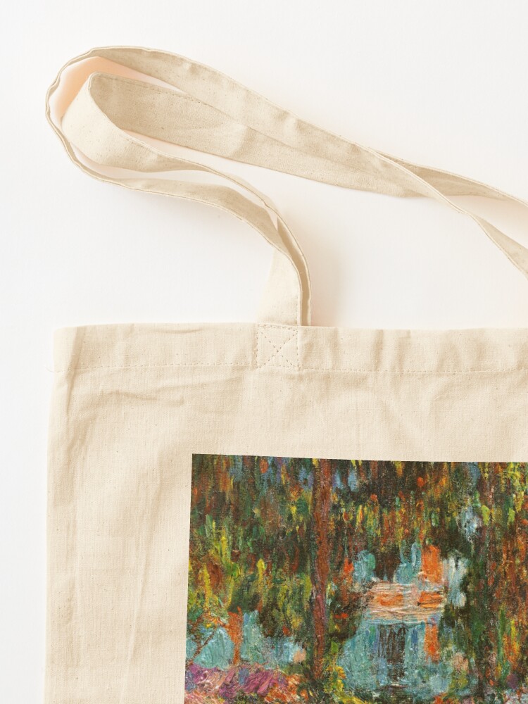 Garden in Giverny by Claude Monet Tote Bag