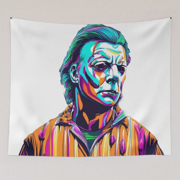 Item preview, Haunted Threads Happy Halloween Michael Myers designed and sold by Mrblue323.